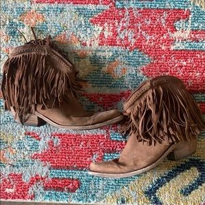 Fringe Cowboy Boots